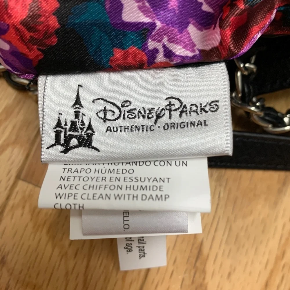Disney‎ Parks Briar Rose Crossbody Bag Kingdom Couture Collection Black Purse